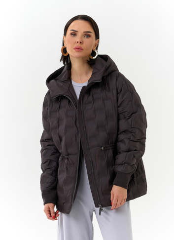 Женская куртка с капюшоном