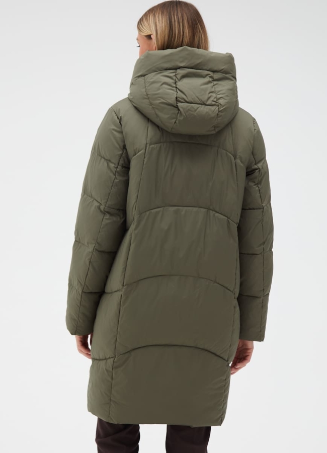 фото Женский пуховик с капюшоном модель № 31125