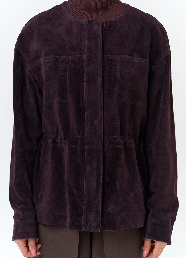 Жакет из натуральной замши модель № 32732 в рассрочку