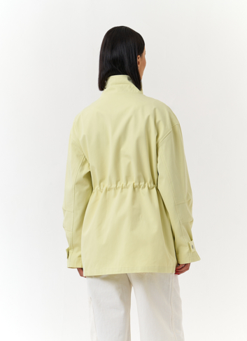 Женская ветровка с воротником стойкой