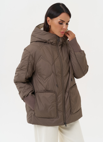 Женская куртка с капюшоном