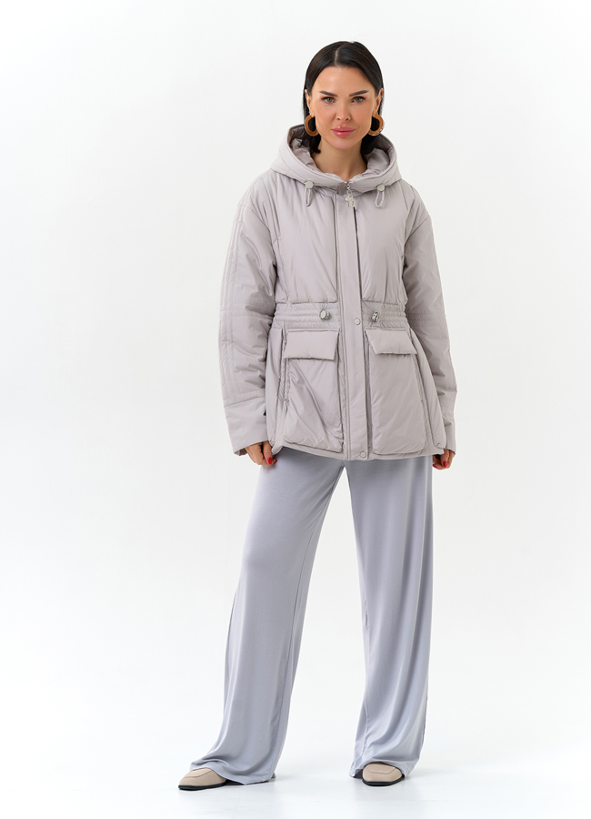 Женская куртка с капюшоном  модель № 32704 в кредит